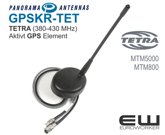 Reduced Gain GPS Combination TETRA Antenna (MTM5000)