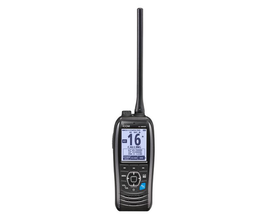 Icom M93D Håndholdt VHF Marine Radio (GPS, IPX8, DSC, Flash & Float)