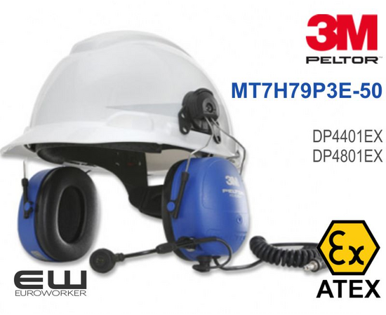Peltor Blueline Atex Hjelmfeste - ​MT7H79P3E-50