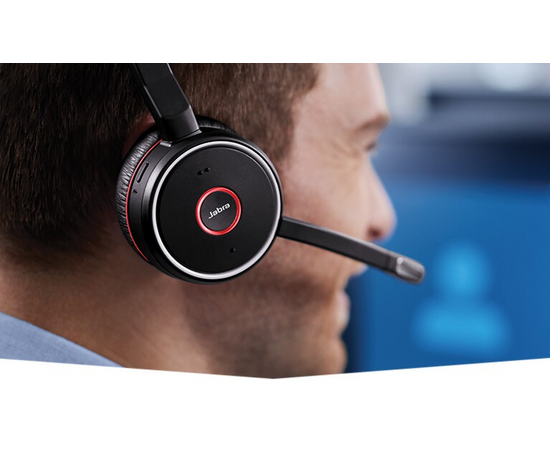 Jabra Evolve 75 STEREO Bluetooth MS Skype & UC