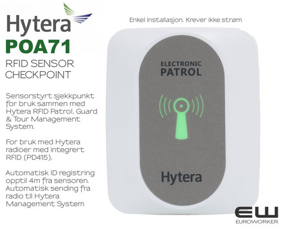 Hytera POA71 RFID Sensor