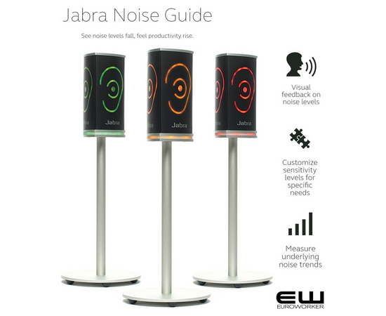 Jabra Noise Guide - See noise levels fall,  feel productivity rise