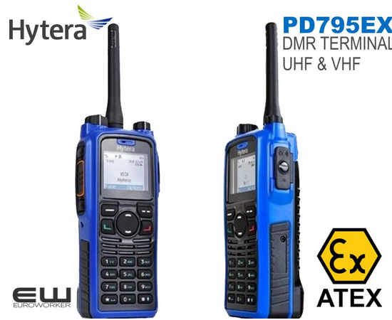 Hytera PD795EX (ATEX) DMR Håndholdt terminal (UHF & VHF)