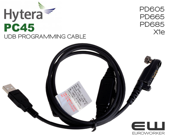 Hytera PC45 USB programmeringskabel til PD6-serie og X1e