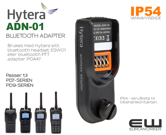 Hytera ADN-01 Bluetooth Adapter til PD7-serie og PD9-serie