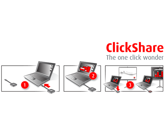 Barco ClickShare CS-100 Presentation System - Standalone