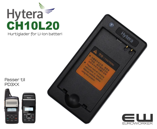 Hytera CH10L20 Li-Ion Hurtiglader  (PD355, PD365, PD375)