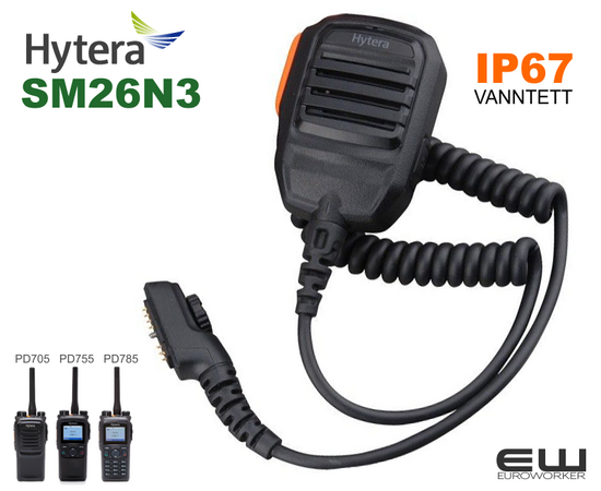 Hytera SM26N3 Monofon til PD7-serie