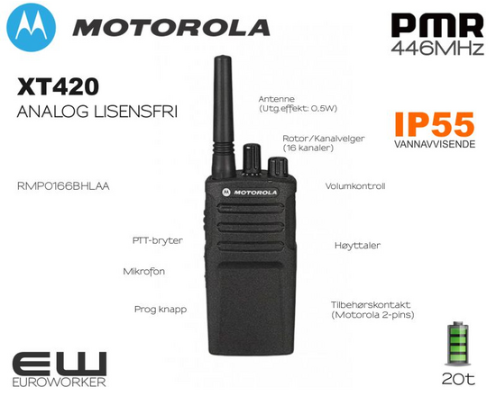 Motorola XT420 (446 MHz)