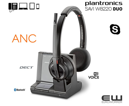 Plantronics Savi W8220 ANC STEREO