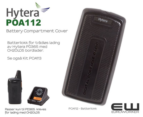 Hytera POA112 Battery Compartment Cover (PD365)