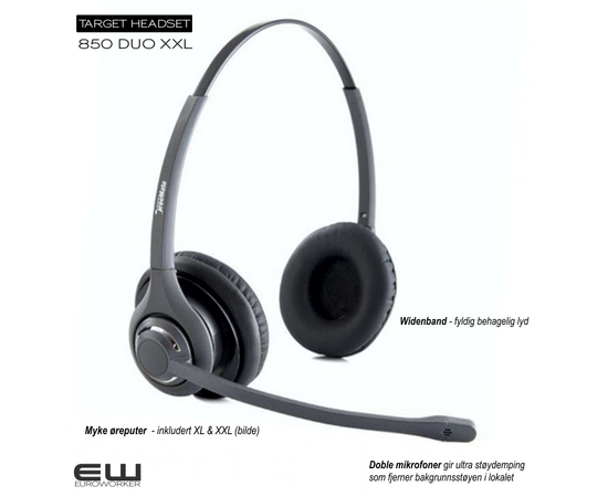 Target Headset 850 XXL Duo