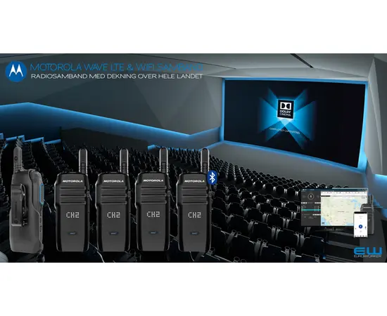 Motorola WAVE Dispatch & TLK100 LTE & WiFi Radiosamband