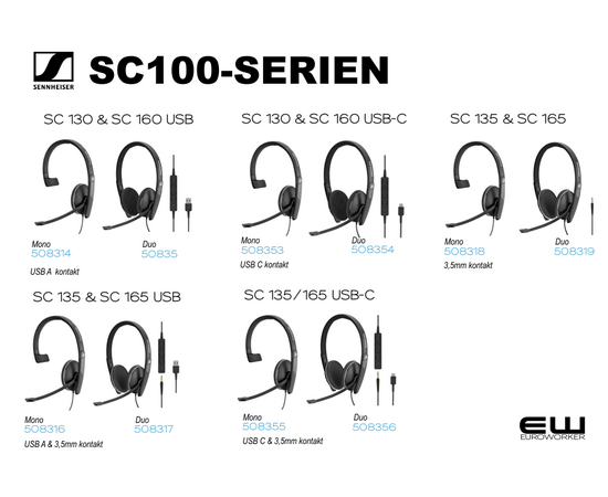 Sennheiser SC100 (MObil & USB)