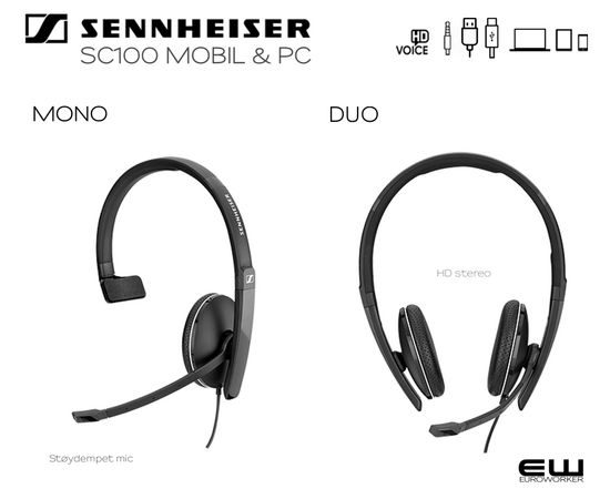 Sennheiser SC100 (MObil & USB)