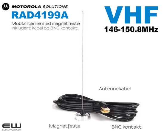 Motorola RAD4199A Mobilantenne (146-150.8MHz)