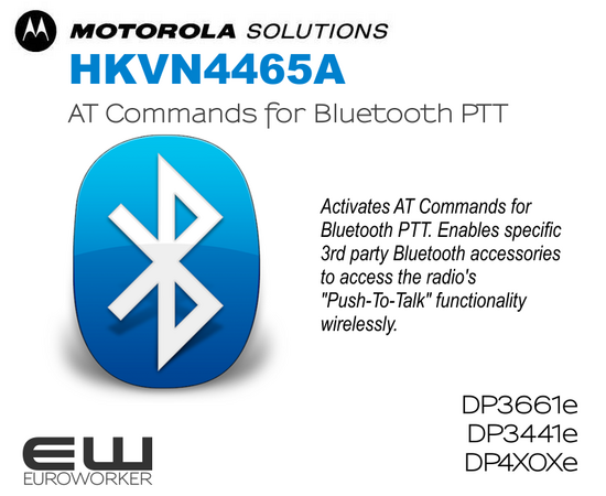 Motorola HKVN4465A - AT Commands for Bluetooth PTT - Licence Key
