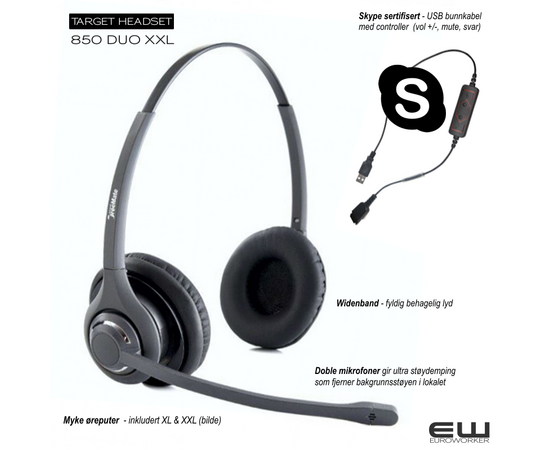 Target Headset 850 XXL Duo, 5 image