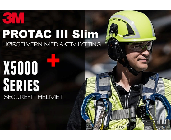 3M PELTOR ProTac III Slim  (Aktiv Lytting)