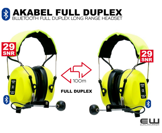Akabel AK6591 og AK6592 Full Duplex (Bluetooth 100m)