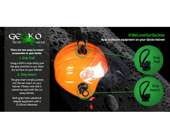 Gecko MK10 -Cutaway Marine Safety Helmet