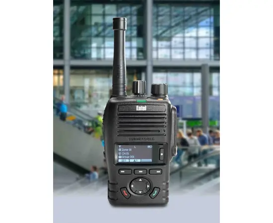 Entel DX485 UHF & DX425 VHF Yrkesradio  (IP68)