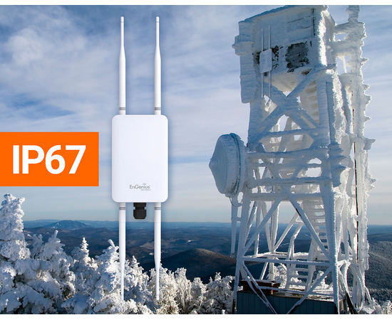 EnGenius ENH1350EXT Outdoor Long Range Wireless Access Point (WiFi, IP67)