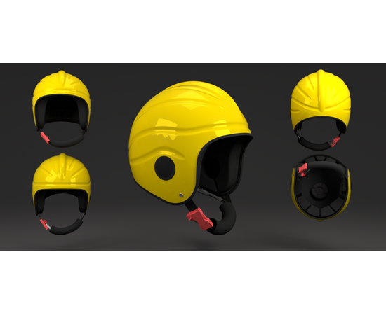 Gecko MK11 - Open Face Marine Safety Helmet