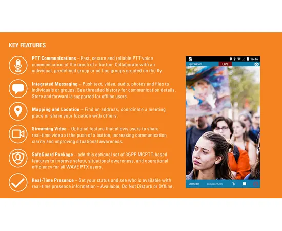 Motorola WAVE PTX (App, LTE/WiFi), 3 image