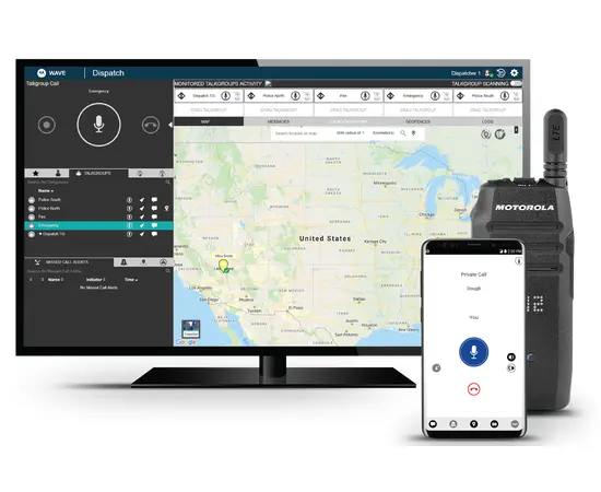 Motorola WAVE TLK150 Mobilrado (LTE, WiFI, PoC)