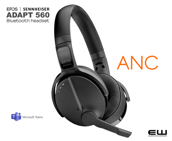 Sennheiser | EPOS ADAPT 560 Bluetooth headset (ANC, Teams)