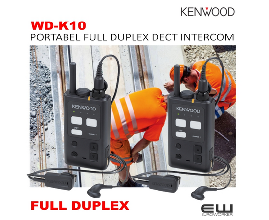 Kenwood WD-K10 Full Duplex Samband (DECT)