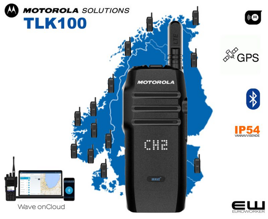 Motorola TLK100i SIM Free Radio (4G, WiFi)