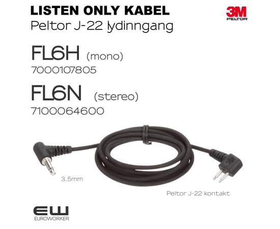 FL6H (mono) 7000107805 
FL6N (stereo) 7100064600