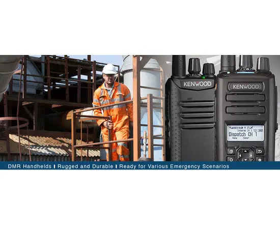 Kenwood NX-5300E (UHF) & NX-5200E  (VHF) (DMR, Bt, GPS) Håndholdt radio