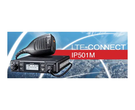 Icom IP503M LTE-radio, (LTE, Lytt & Snakk samtidig)