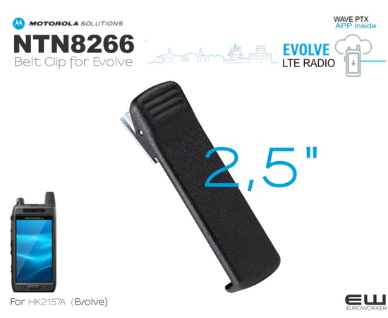 Belteklips for Evolve Motorola PMLN7965 ( 3") & NTN8266 (2,5"), 2 image