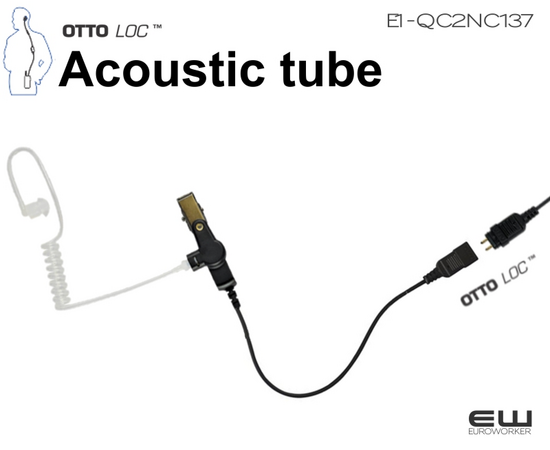 Otto Loc 1-Wire in-line PTT&Mic Motorola DP & MTP (E1-1W2MR131)
