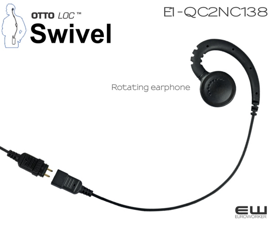 Otto Loc 1-Wire in-line PTT&Mic Motorola DP & MTP (E1-1W2MR131), 5 image