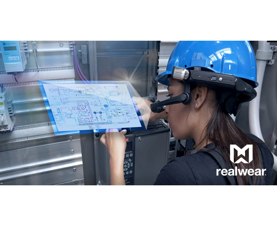 RealWear HMT-1 Smartbriller med Workband