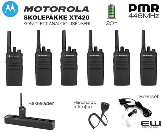 Motorola XT420 Konsesjonsfri Proff pakke (PMR446), 2 image