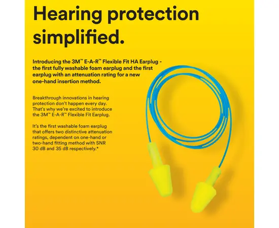 3M E-A-R Flexible Fit HA Ørepropp, 3 image