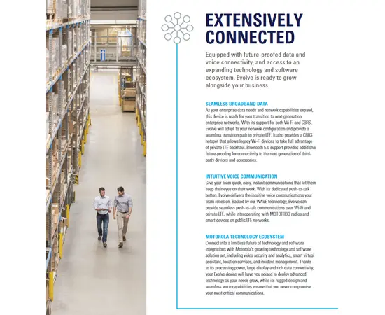 LEIE 5 stk Motorola Evolve m/Wave PTX (3 år), 3 image