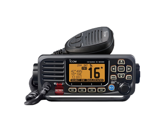 Icom IC-M330GE #35 Marine VHF Black with GPS (external ant), 2 image