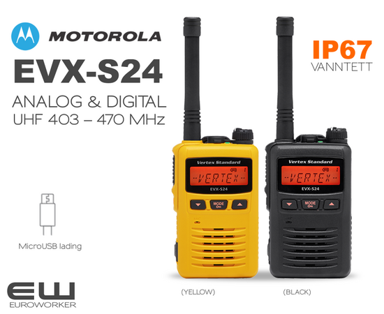 Motorola S24 DMR UHF Radio (IP67)