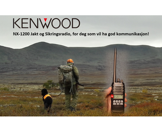 Kenwood NX1200D (VHF) Jakt & Sikringsradio