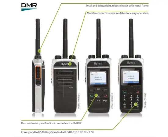 Hytera PD605 (VHF & UHF) DMR terminal
