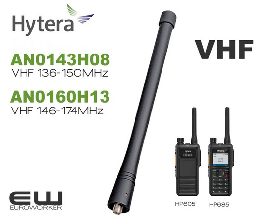 Hytera VHF Antenne AN0160H13 og AN0143H08