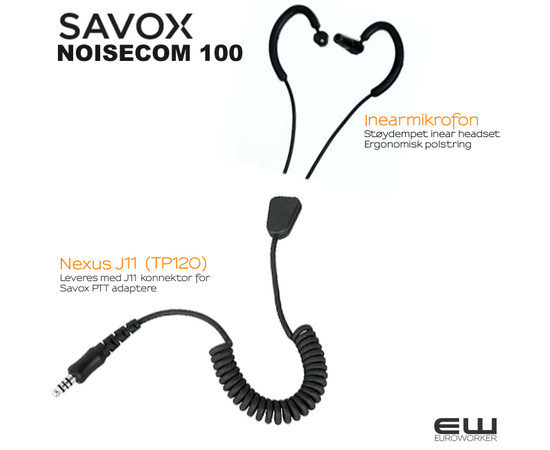 SAVOX Trics - Innsatsleder Intercom HUB System (K600600)