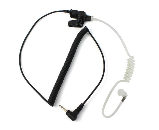 Universal Acoustic Airtube Listen Only Earpiece (3,5mm)